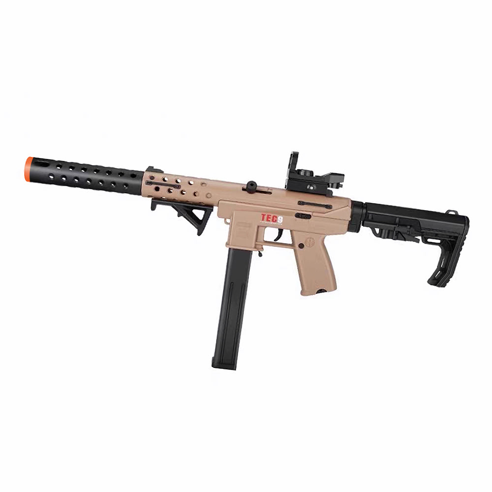 Best Handi Tec-9 Gel Blaster - Tactical Tan Tec-9 Gel Blaster image