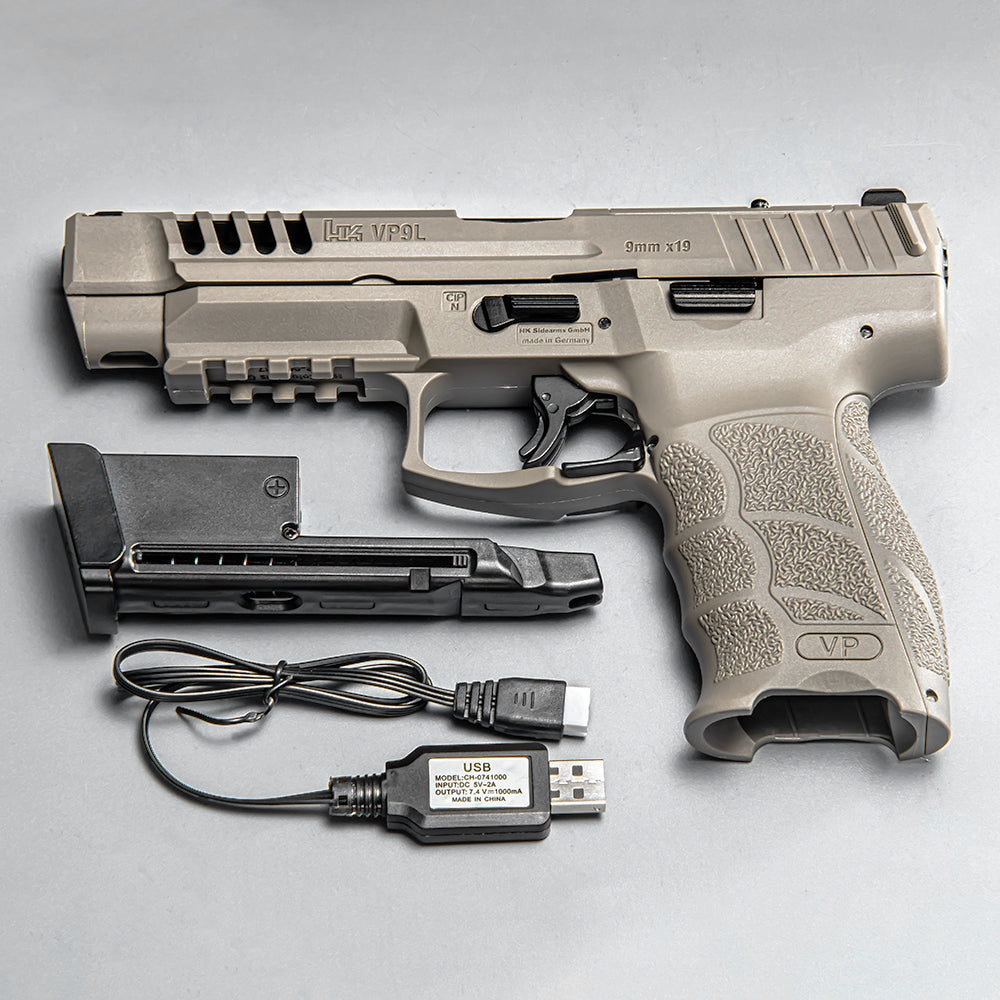 DK06 Electric Semi-auto HK VP9L Gel Blaster - Tan HK VP9L Gel Blaster image