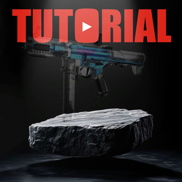 XYL ARP9 Electric Gel Blaster - Transparent Mag image 1