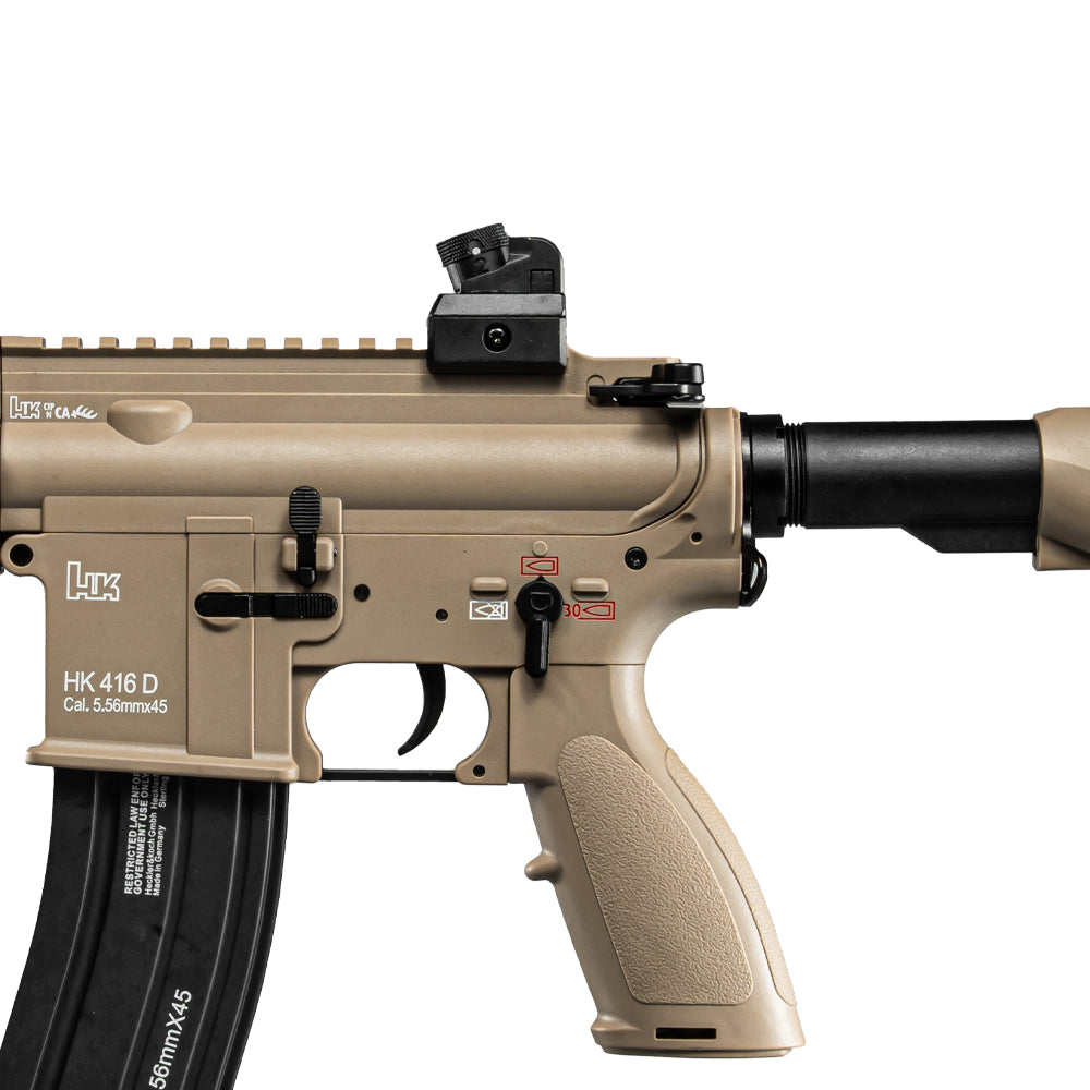 FJS HK416D 4.0 Gel Blaster with MOSFET Fire Control - Metal Split Gearbox 4.0 / 3.5 / Nylon 2.5 Versions image 3