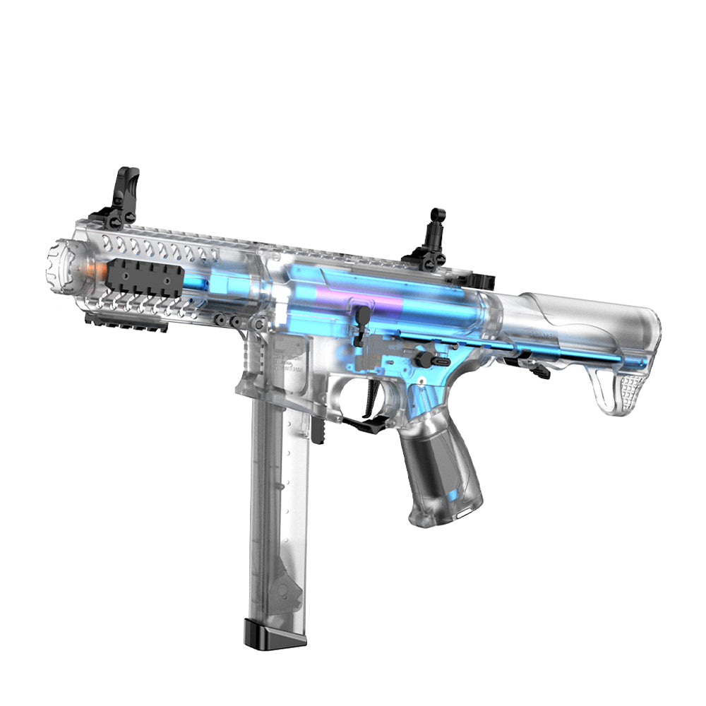 XYL ARP9 Electric Gel Blaster - Transparent Mag - XYL ARP9 Blue Gel Blaster image