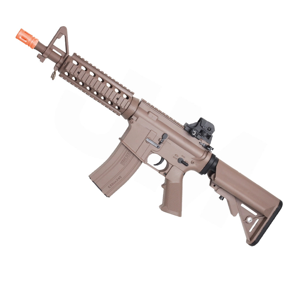 JM M4A1 Pro Gel Blaster Metal Upgrade - Tan M4A1 Upgrade V2 with Gen8 Gearbox image