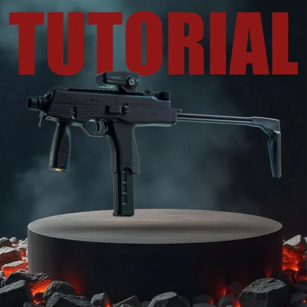 MP9 SMG Gel Blaster Toy Gun tutorial MP9 SMG Gel Blaster Toy Gun tutorial