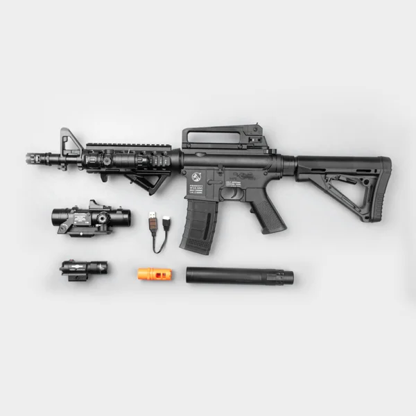 M4A1 Gel Blaster with Full Accessories Black