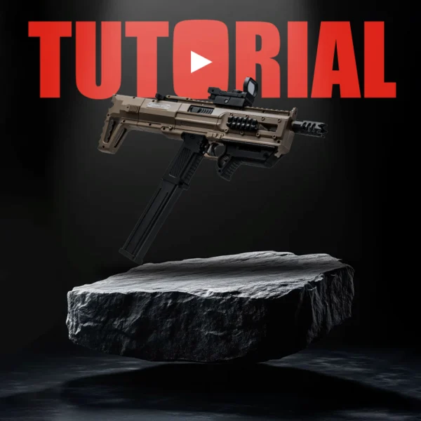 Powerful Tiger Assault Rifle Gel Blaster YouTube