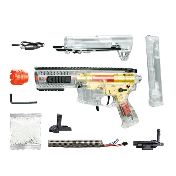 TG ARP9 CQB AEG Gel Blaster Assault Rifle Transparent Edition list