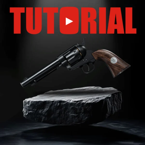 YouTube - 1873 Colt Revolver Nerf Blaster Toy