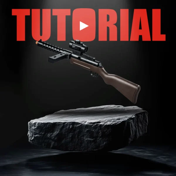 YouTube New Toy MP18 Gel Blaster