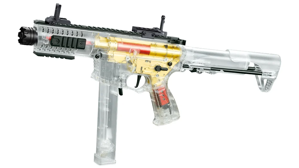 TG ARP9 CQB AEG Gel Blaster Assault Rifle Transparent Edition